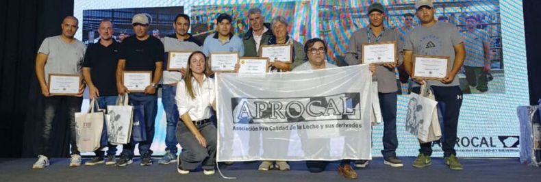 Ganadores del Premio Aprocal Calidad de Leche 2025