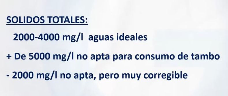 Criterios de calidad de agua para bovinos