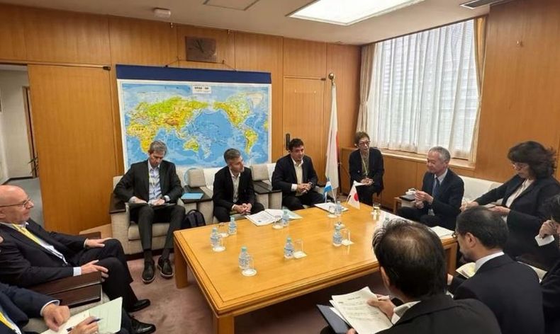 Misión oficial argentina en Japón. Misión oficial argentina en Japón.