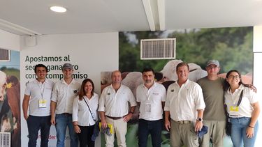 Expoagro. Renovación del convenio Santander-CREA.