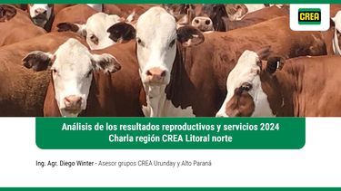 Charla resultados reproductivos y servicios 2024 CREA Litoral Norte