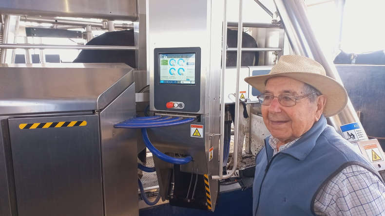 Lecher&iacute;a de precisi&oacute;n en la Cuenca del Salado. Nito Harispe.