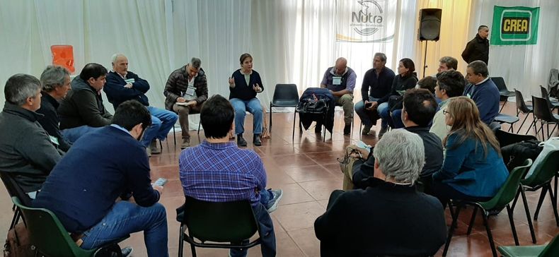 Asistentes de la Jornada durante el momento de aplicación de las prácticas profesionalizantes.