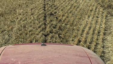 Cosecha y camioneta para gestión empresarial rural