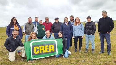 Integrantes del grupo CREA Abasto de la región Este.