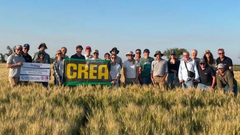Integrantes de la Mesa Agrícola de la región CREA Córdoba Norte