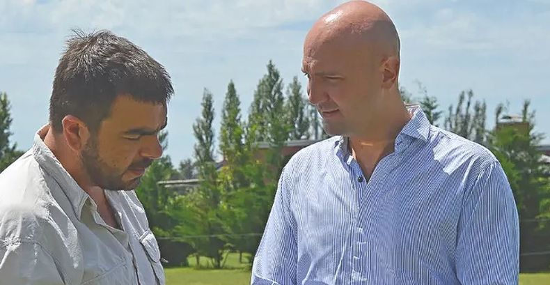 Hernán Satorre (derecha)