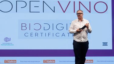 Mike Barrow, consultor informático y propietario de la bodega Costaflores Organic Vineyard, en Congreso CREA 2022